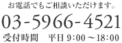 電話03-5966-4521
